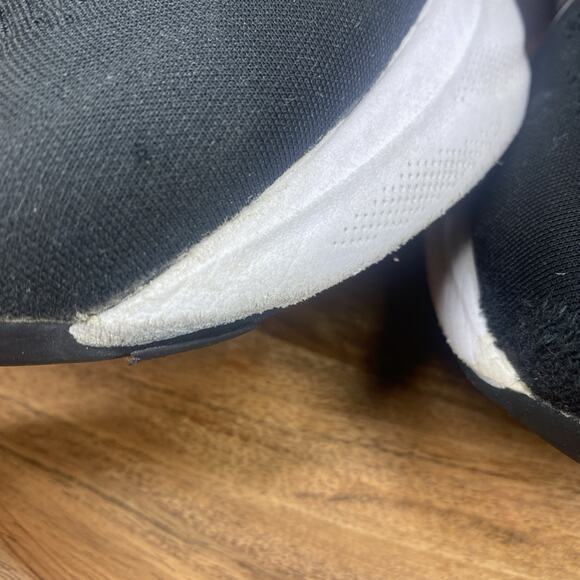 ASICS Gel Nimbus25 Black Pure Silver Womens Black Size 11 Running Shoes 1012B356 - Picture 12 of 13